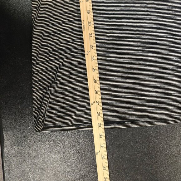 J. Jill Wearever Collection Striped Black & White 3/4 Sleeve Tunic Top Womens Si - Picture 8 of 8